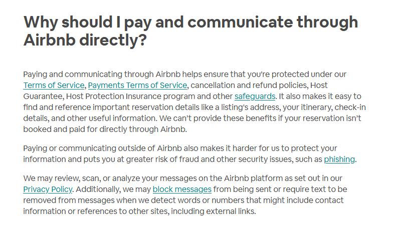 tip for airbnb