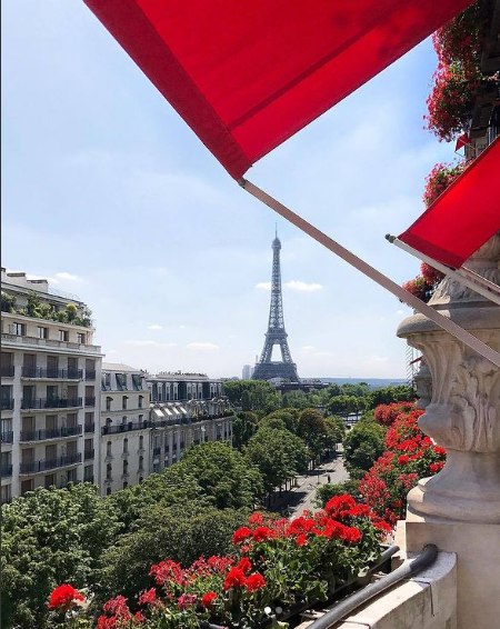 Hotel Plaza Athenee in Paris